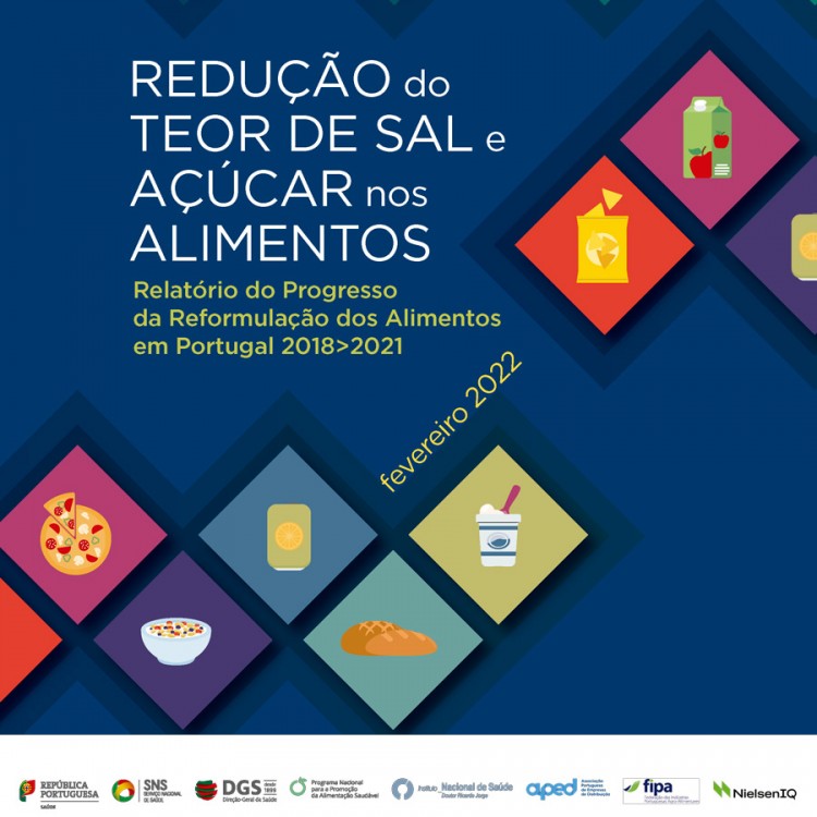 Lançamento PNPAS-DGS | Relatório do Progresso da Reformulação dos Alimentos em Portugal 2018>2021
