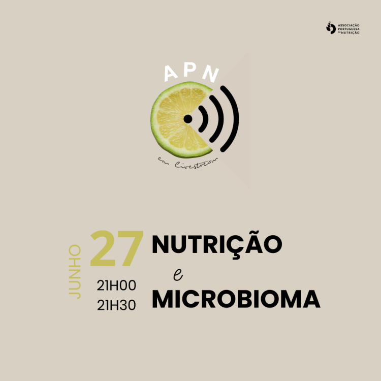 APNLIVESTREAM | NUTRIÇÃO E MICROBIOMA