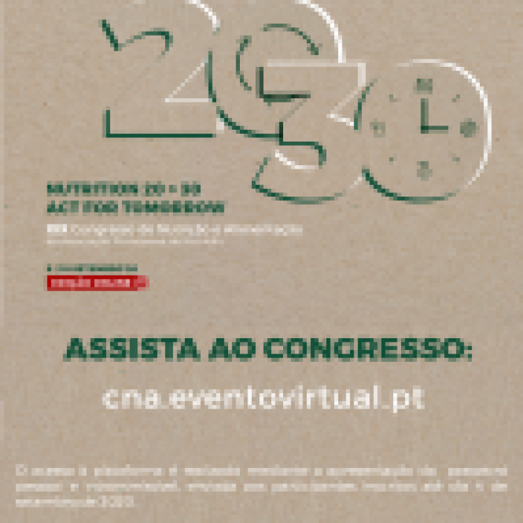 XIX Congresso de Nutrição e Alimentação - Edição Online