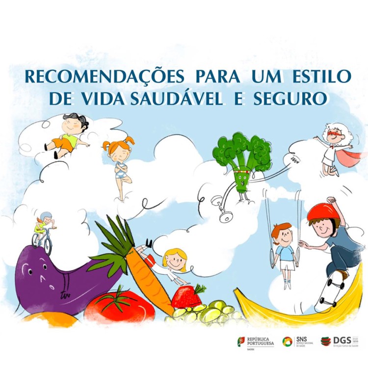Manual DGS | Recomendações para um estilo de vida saudável e seguro