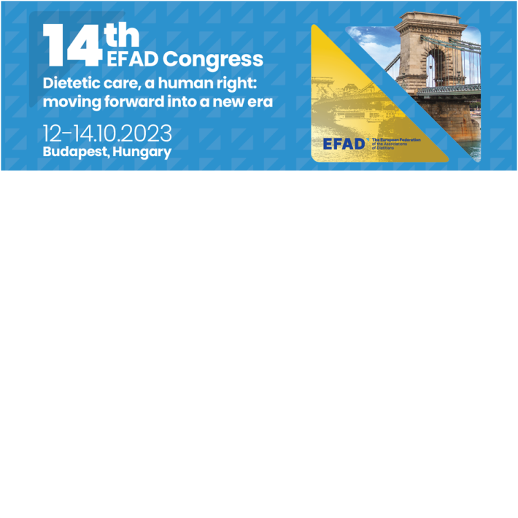 14th EFAD Congress Dietetic care, a human right: moving foward into a new era