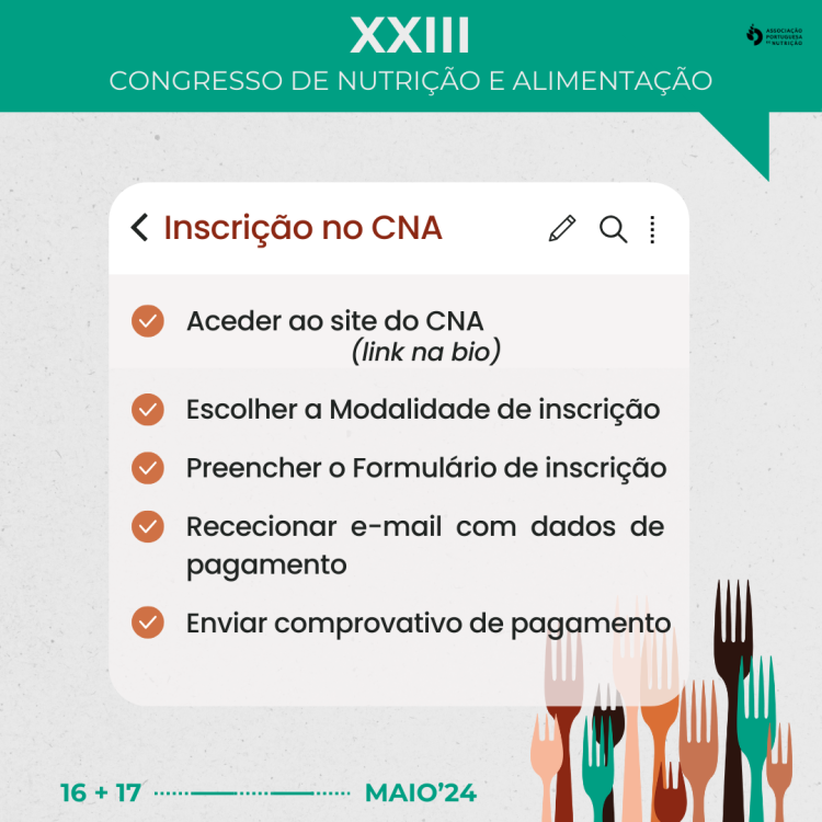 Processo de Inscrição no XXIII CNA