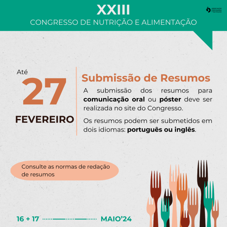 Submissão de resumos