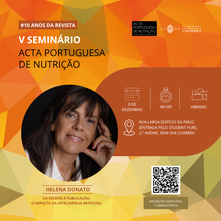 V Seminário da Acta Portuguesa de Nutrição