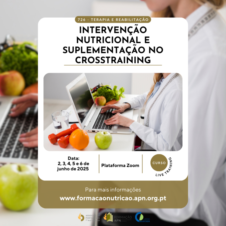 Curso Intervenção Nutricional e Suplementação no Crosstraining