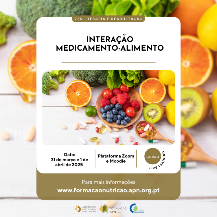 Curso Interação Medicamento - Alimento