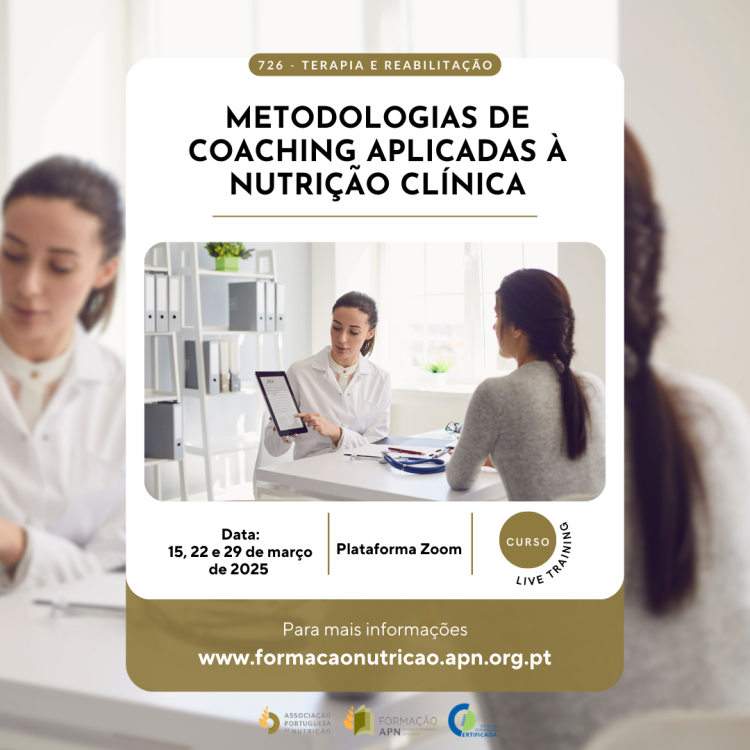 Curso Metodologias de Coaching aplicadas à Nutrição Clínica