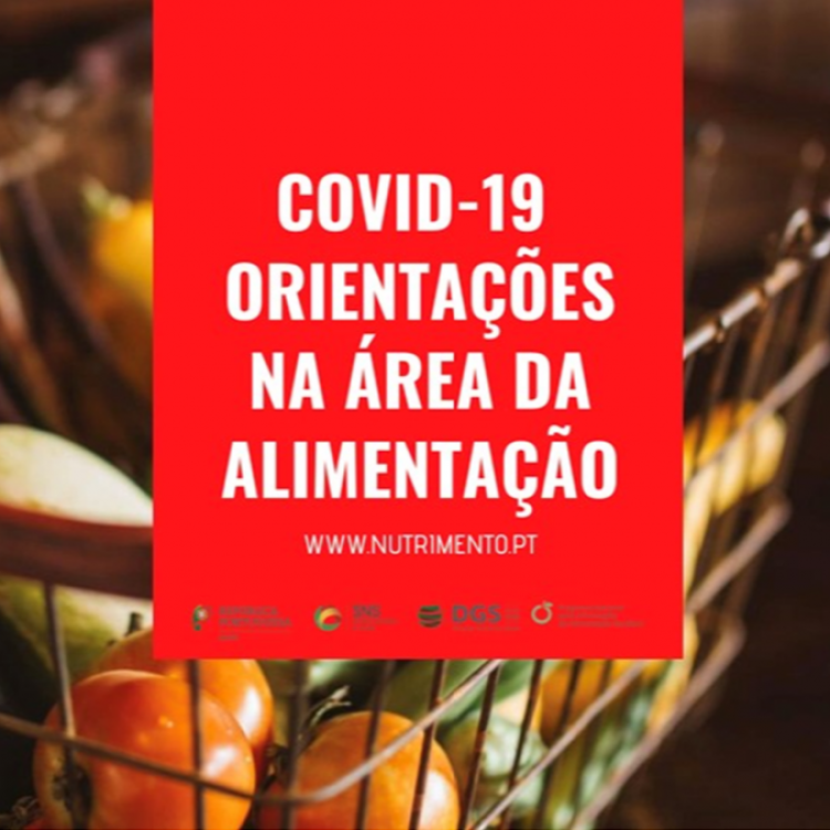 COVID-19 Orientações na área da Alimentação | PNPAS - DGS