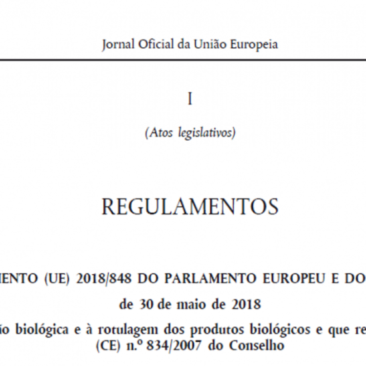 Regulamento (UE) 2018/848 do Parlamento Europeu e do Conselho de 30 de maio de 2018