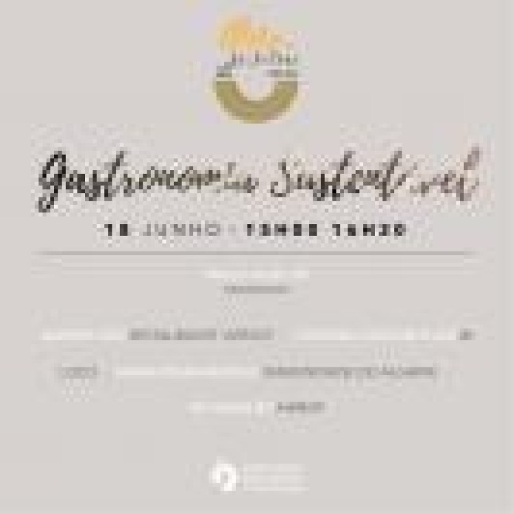 Tertúlia Virtual | Gastronomia Sustentável